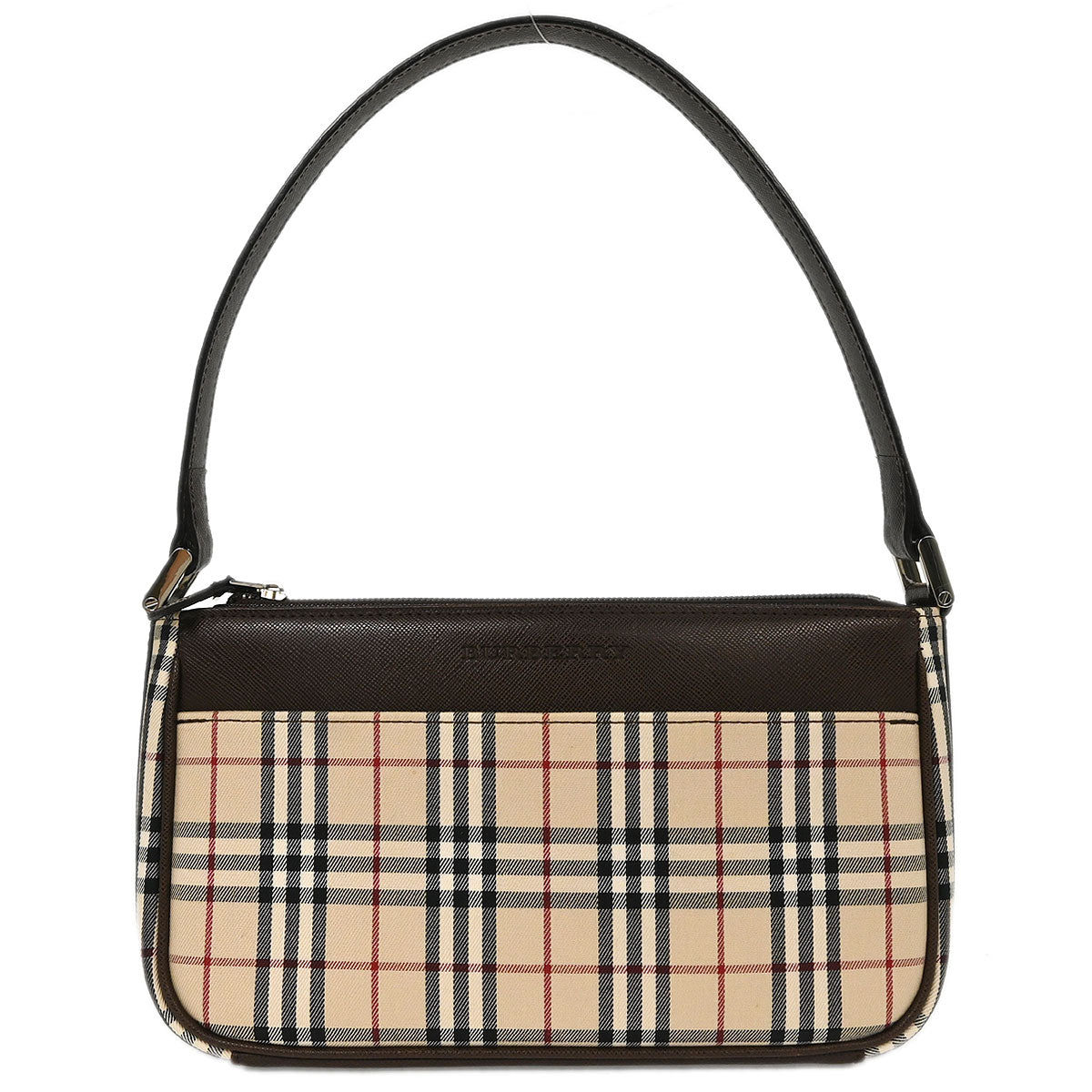 Burberry Beige Brown Burberry Check Handbag