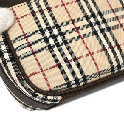 Burberry Beige Brown Burberry Check Handbag