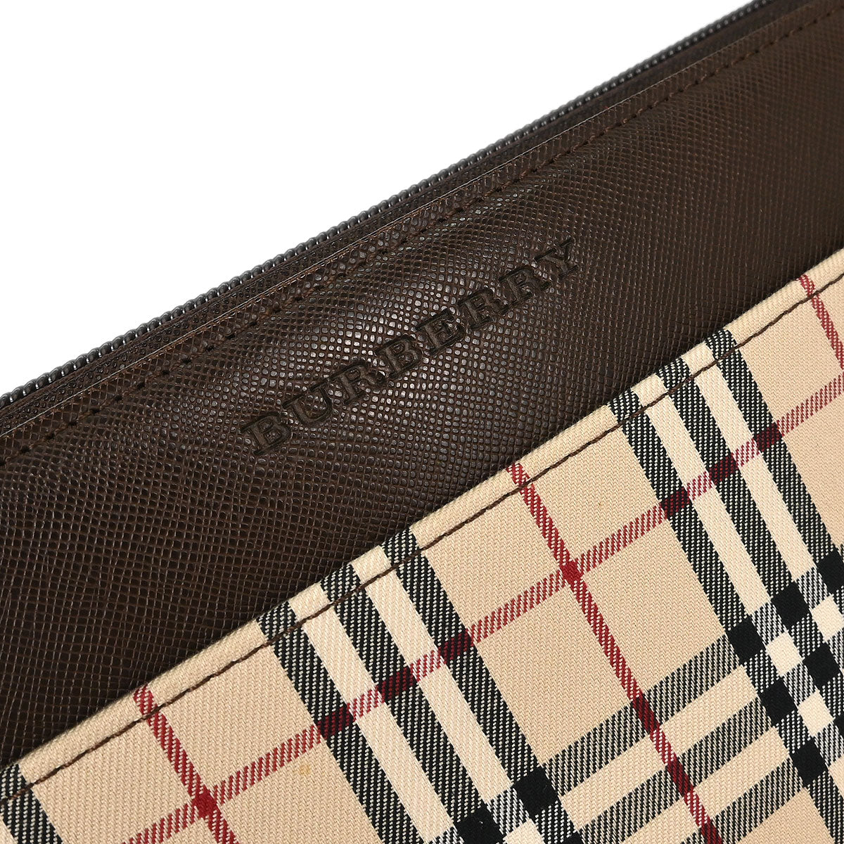 Burberry Beige Brown Burberry Check Handbag