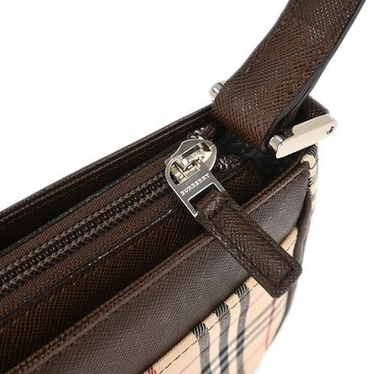 Burberry Beige Brown Burberry Check Handbag