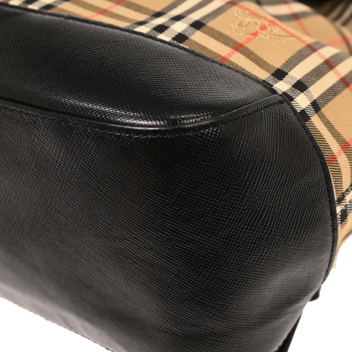 Burberry Beige Black House Check Backpack