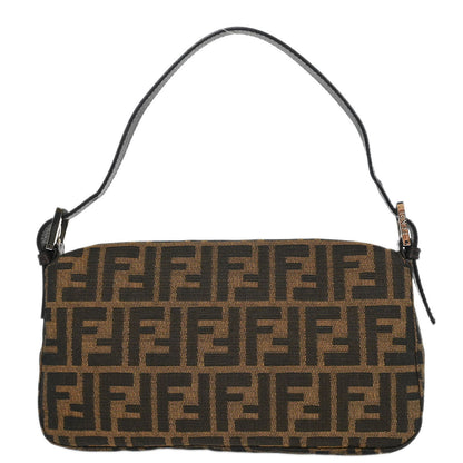 Fendi Brown Zucca Baguette Handbag