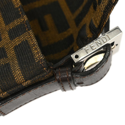 Fendi Brown Zucca Baguette Handbag