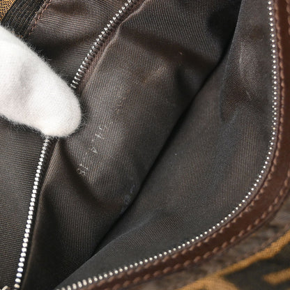 Fendi Brown Zucca Baguette Handbag