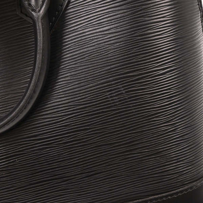 Louis Vuitton Black Epi Alma Handbag M52142