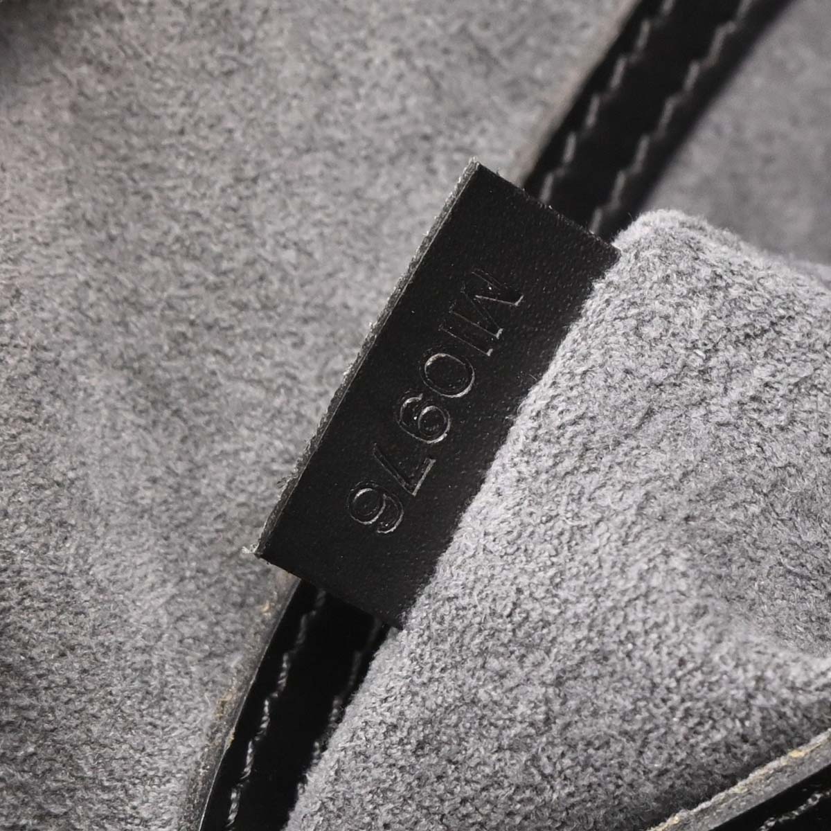 Louis Vuitton Black Epi Alma Handbag M52142