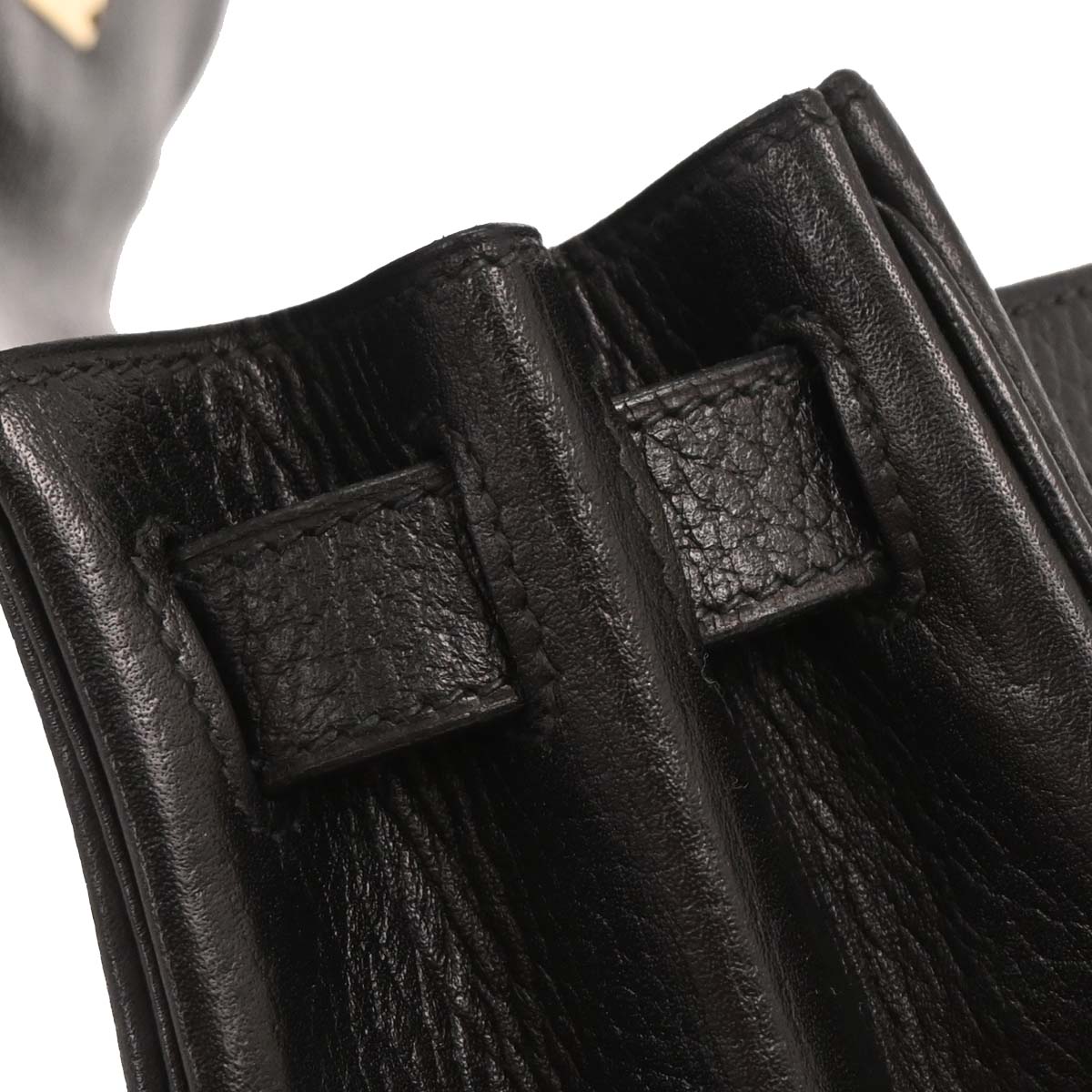 Hermes Black Ardennes Kelly 28 Retourne 2way Shoulder Handbag