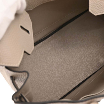 Hermes Gris Tourterelle Togo Birkin 30 Handbag