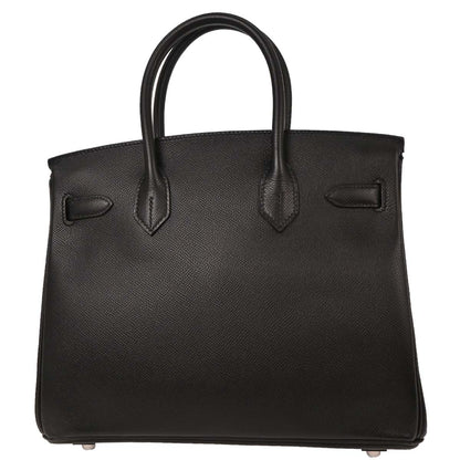Hermes Black Epsom Birkin 30 Handbag