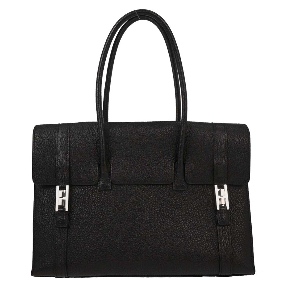 Hermes Black Chevre Myzore Drag 2 32 Handbag