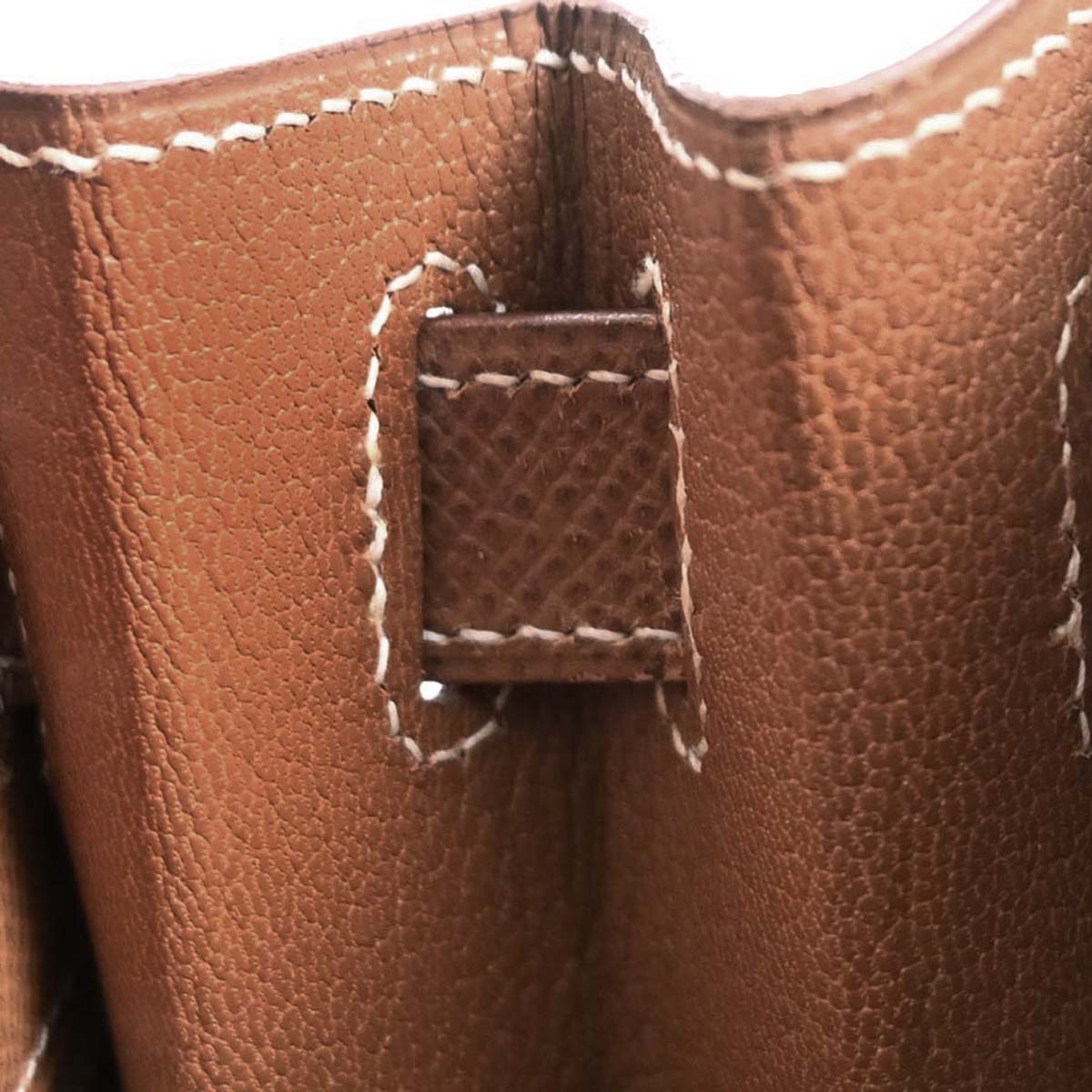 Hermes Gold Courchevel Kelly 28 Sellier 2way Shoulder Handbag