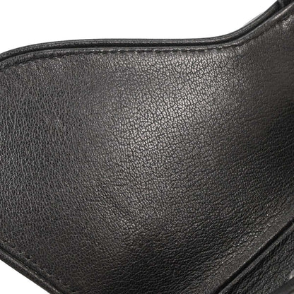 Christian Dior Black Saddle Handbag