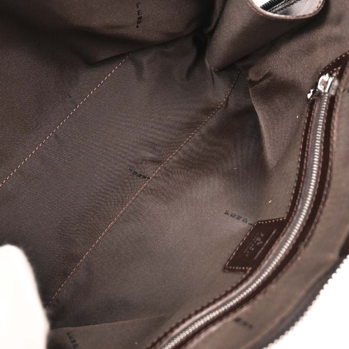 Fendi Brown Zucca Handbag