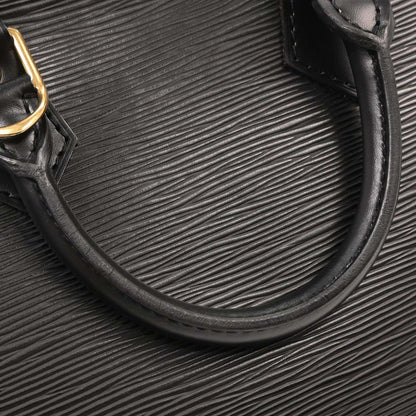 Louis Vuitton Black Epi Alma Handbag M52142