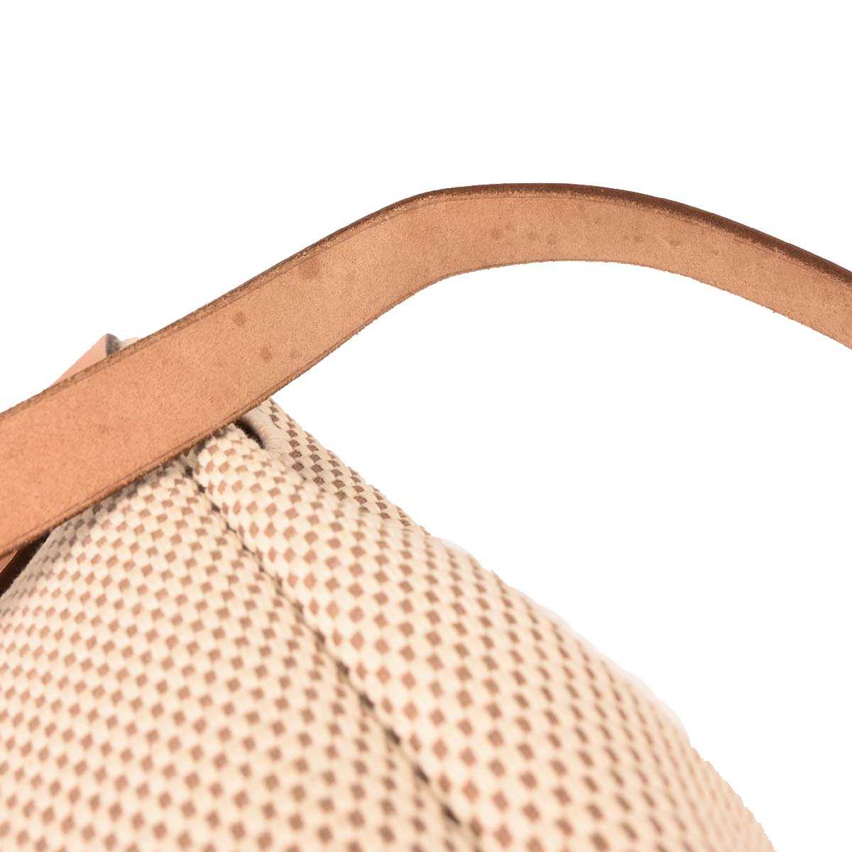 Hermes Beige Black Toile GM Officier Herbag PM 2 in 1 Handbag