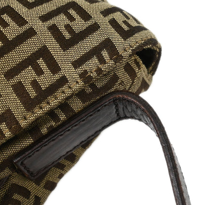Fendi Brown Zucchino Shoulder Bag
