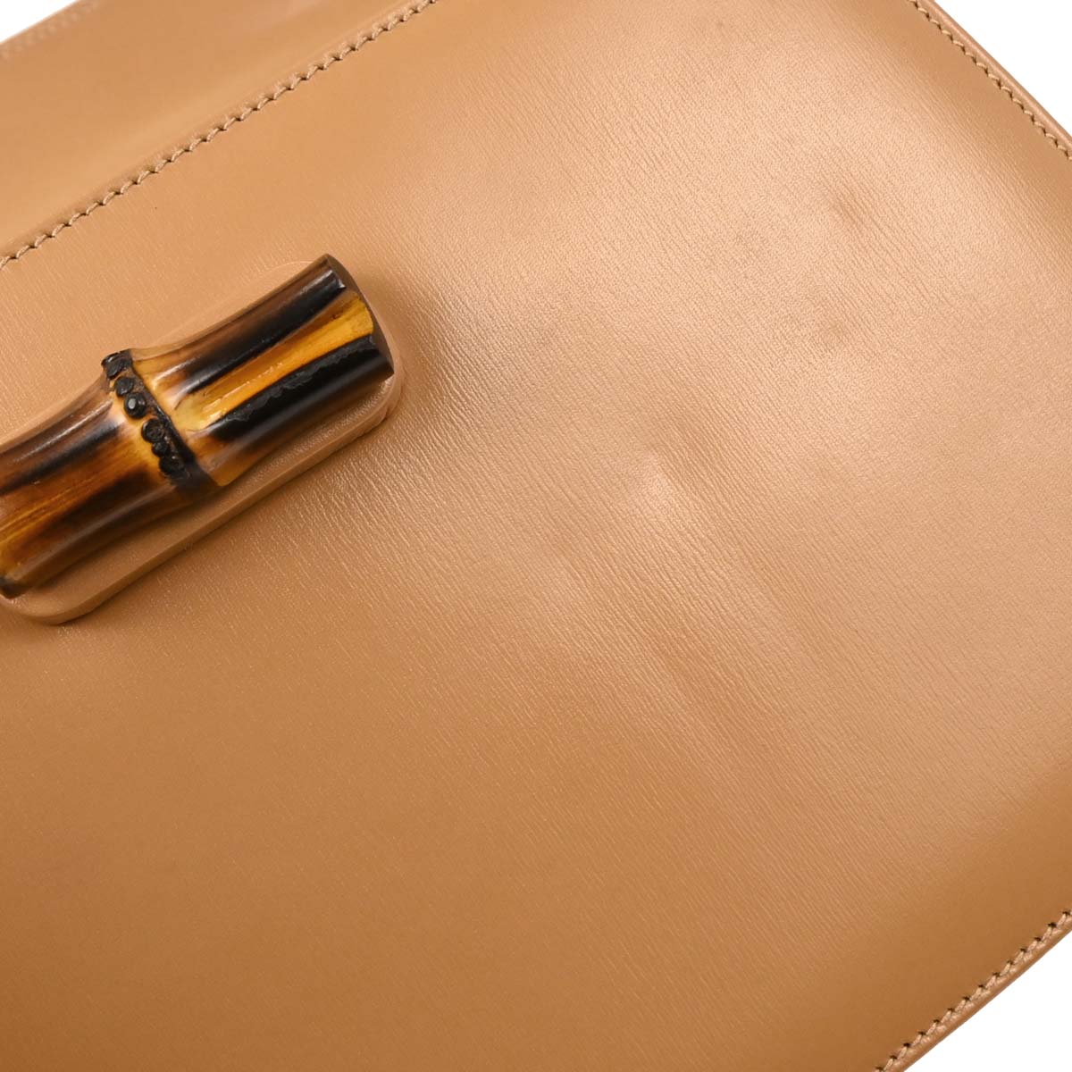 Gucci Beige Bamboo 2way Shoulder Handbag