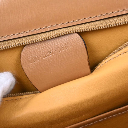 Gucci Beige Bamboo 2way Shoulder Handbag