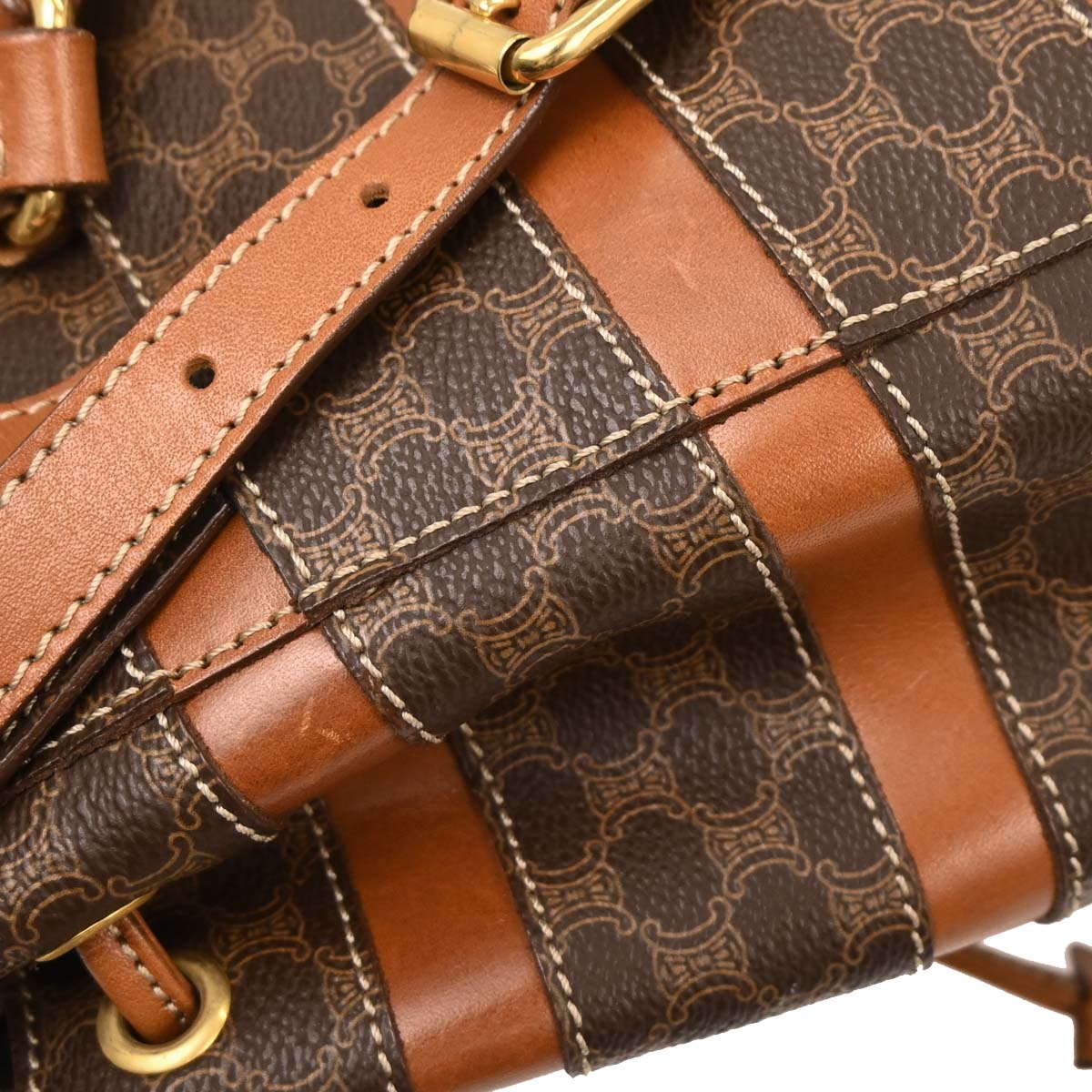 Celine Brown Macadam Backpack