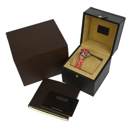 Louis Vuitton Q12M7 Tambour Yayoi Kusama Quartz Watch