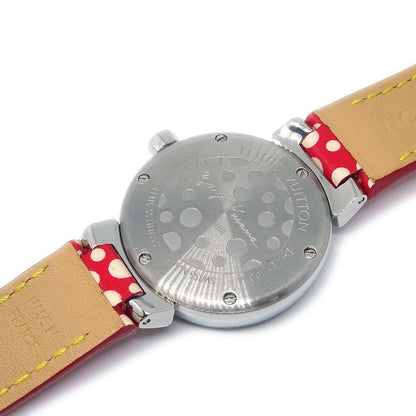 Louis Vuitton Q12M7 Tambour Yayoi Kusama Quartz Watch