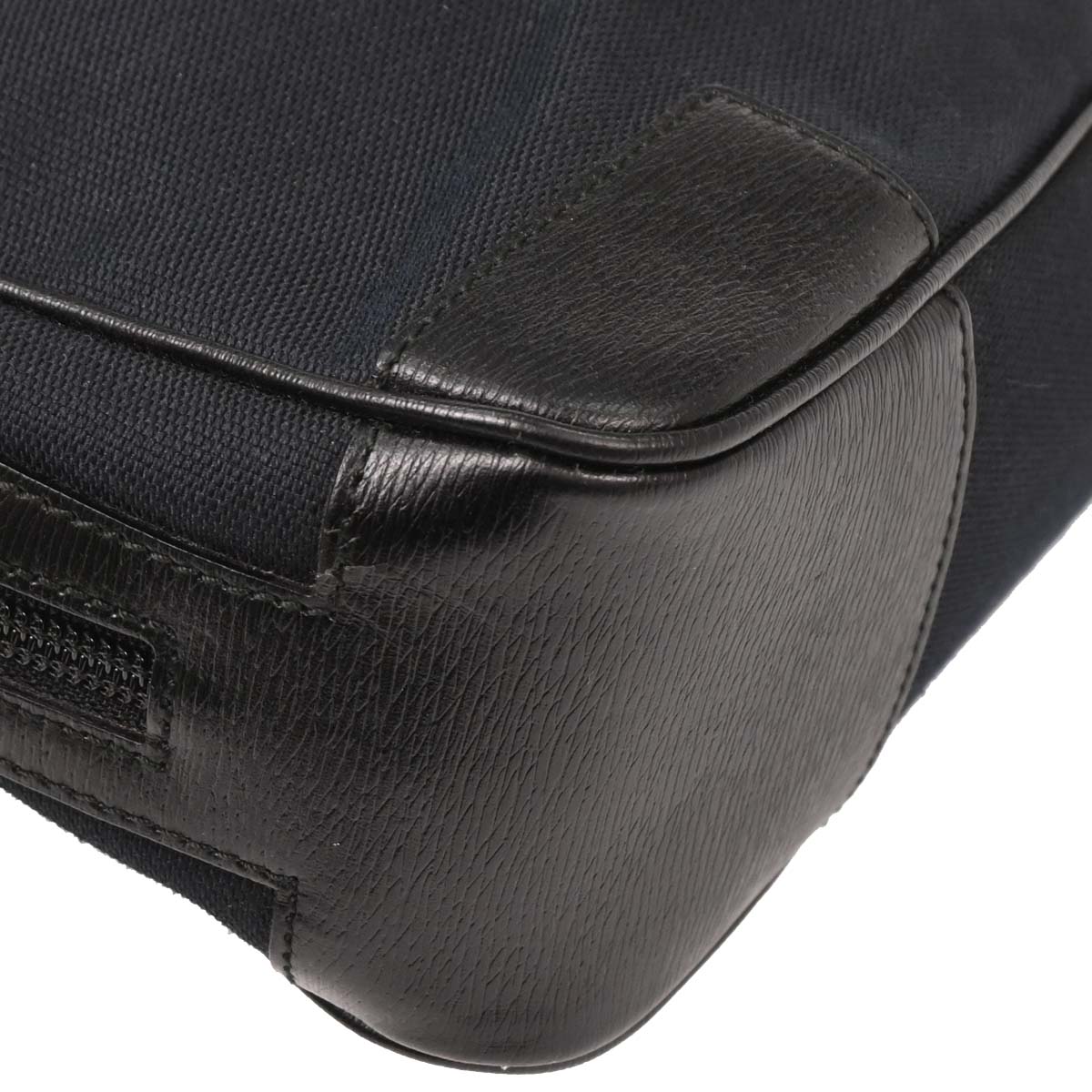 Gucci Black Canvas GG Handbag