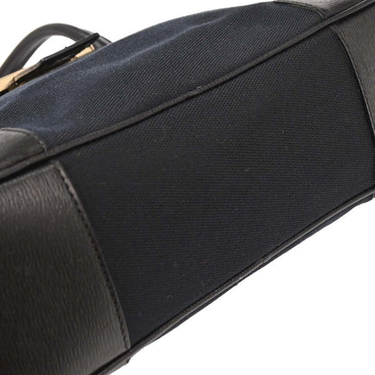Gucci Black Canvas GG Handbag