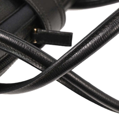 Gucci Black Canvas GG Handbag