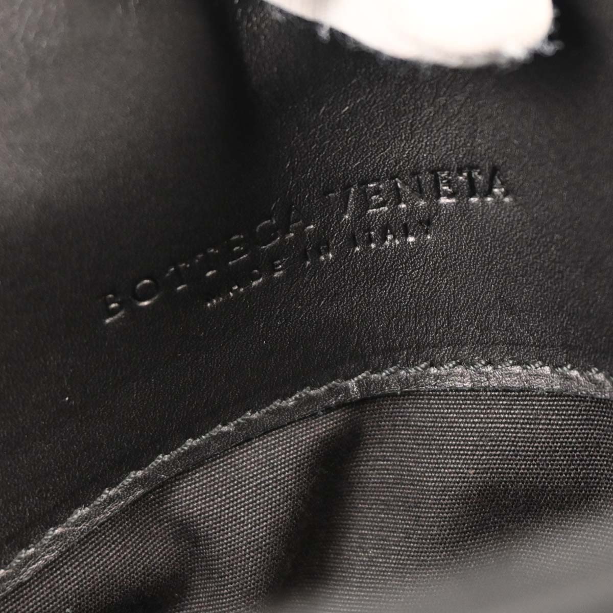 Bottega Veneta Black Intrecciato Business Handbag