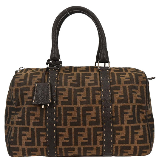 Fendi Brown Zucca Duffle Bag