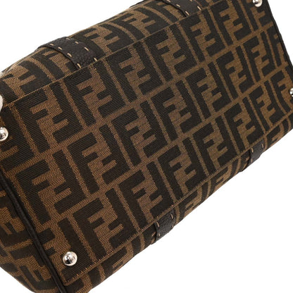 Fendi Brown Zucca Duffle Bag