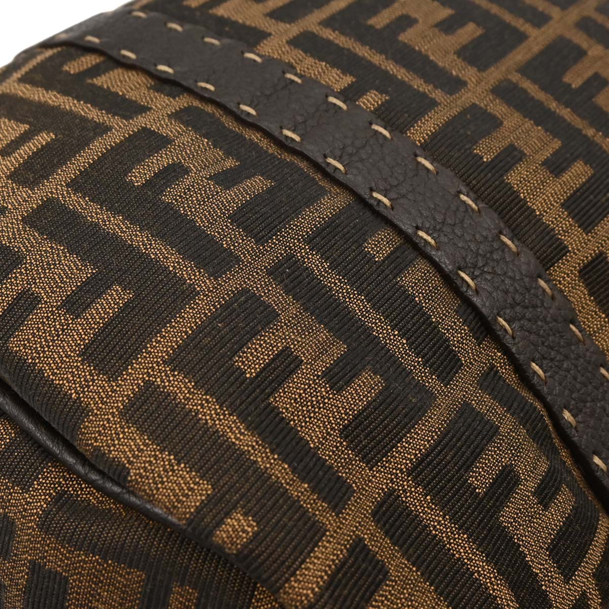 Fendi Brown Zucca Duffle Bag