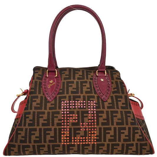 Fendi Brown Zucca Etnico Handbag