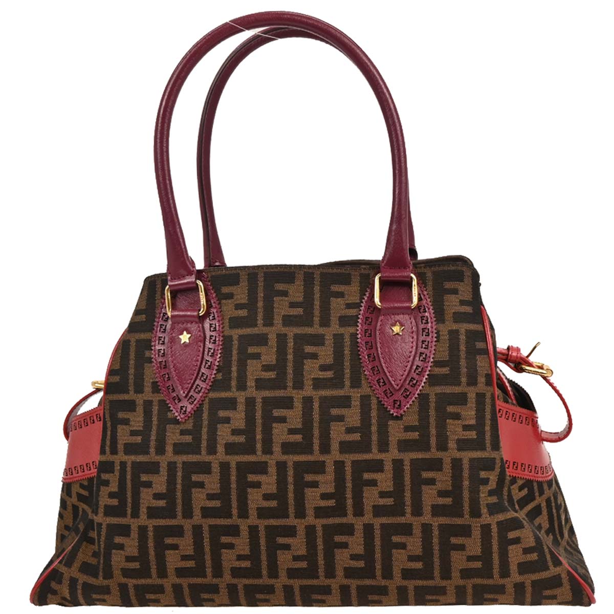 Fendi Brown Zucca Etnico Handbag