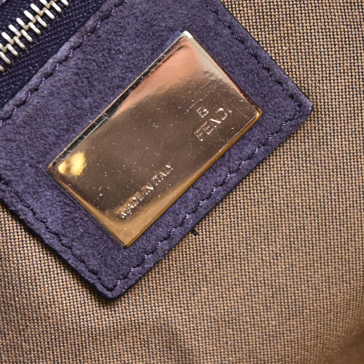 Fendi Brown Zucca Etnico Handbag