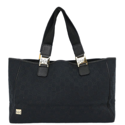 Gucci Black GG Tote Bag