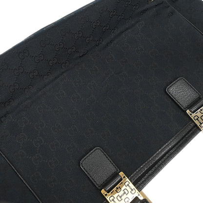 Gucci Black GG Tote Bag