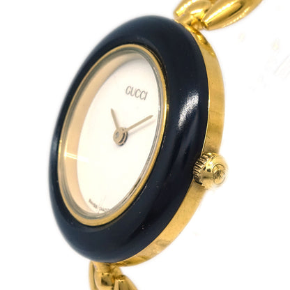 Gucci 11/12.2 Change Bezel Chameleon Quartz Watch SS