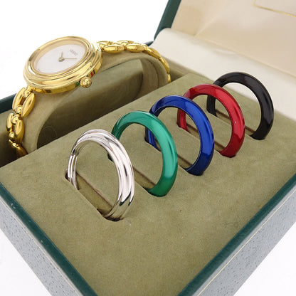 Gucci 11/12.2 Change Bezel Chameleon Quartz Watch SS