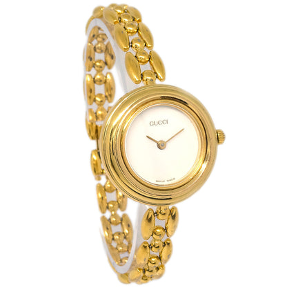 Gucci 11/12.2 Change Bezel Chameleon Quartz Watch SS
