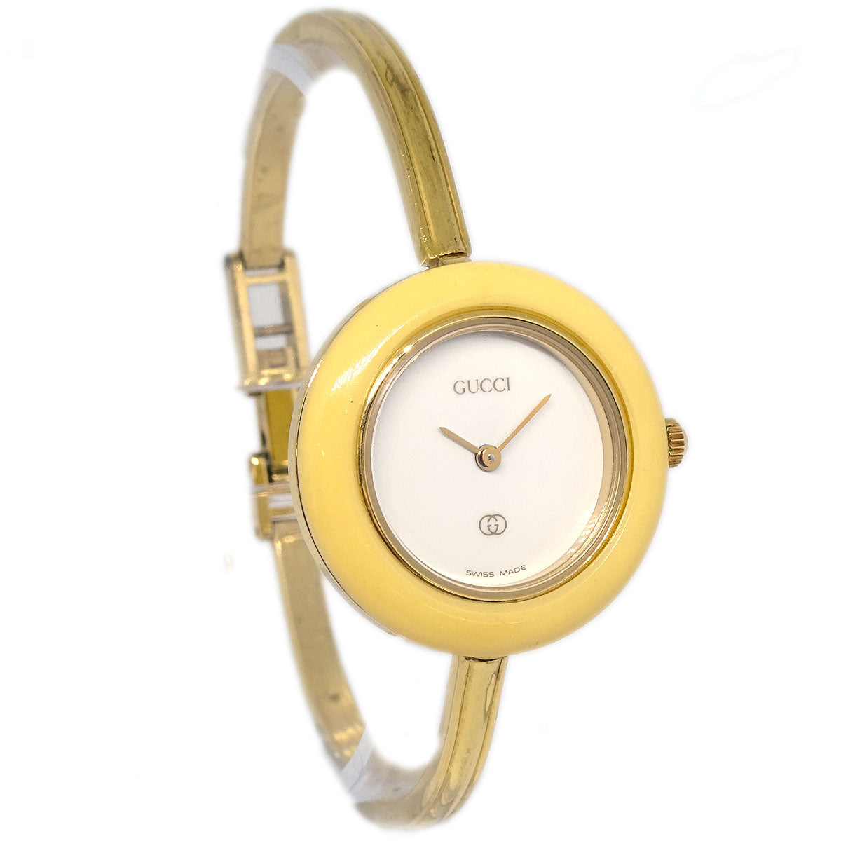 Gucci 1100-L Change Bezel Chameleon Quartz Watch SS