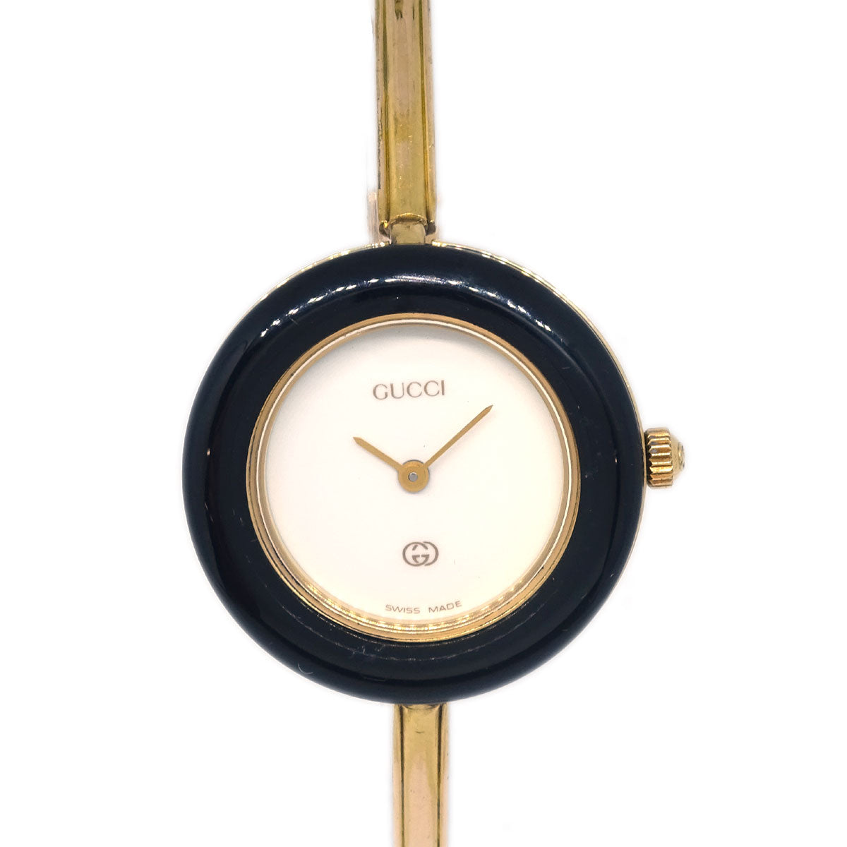 Gucci 11/12 Change Bezel Chameleon Quartz Watch SS