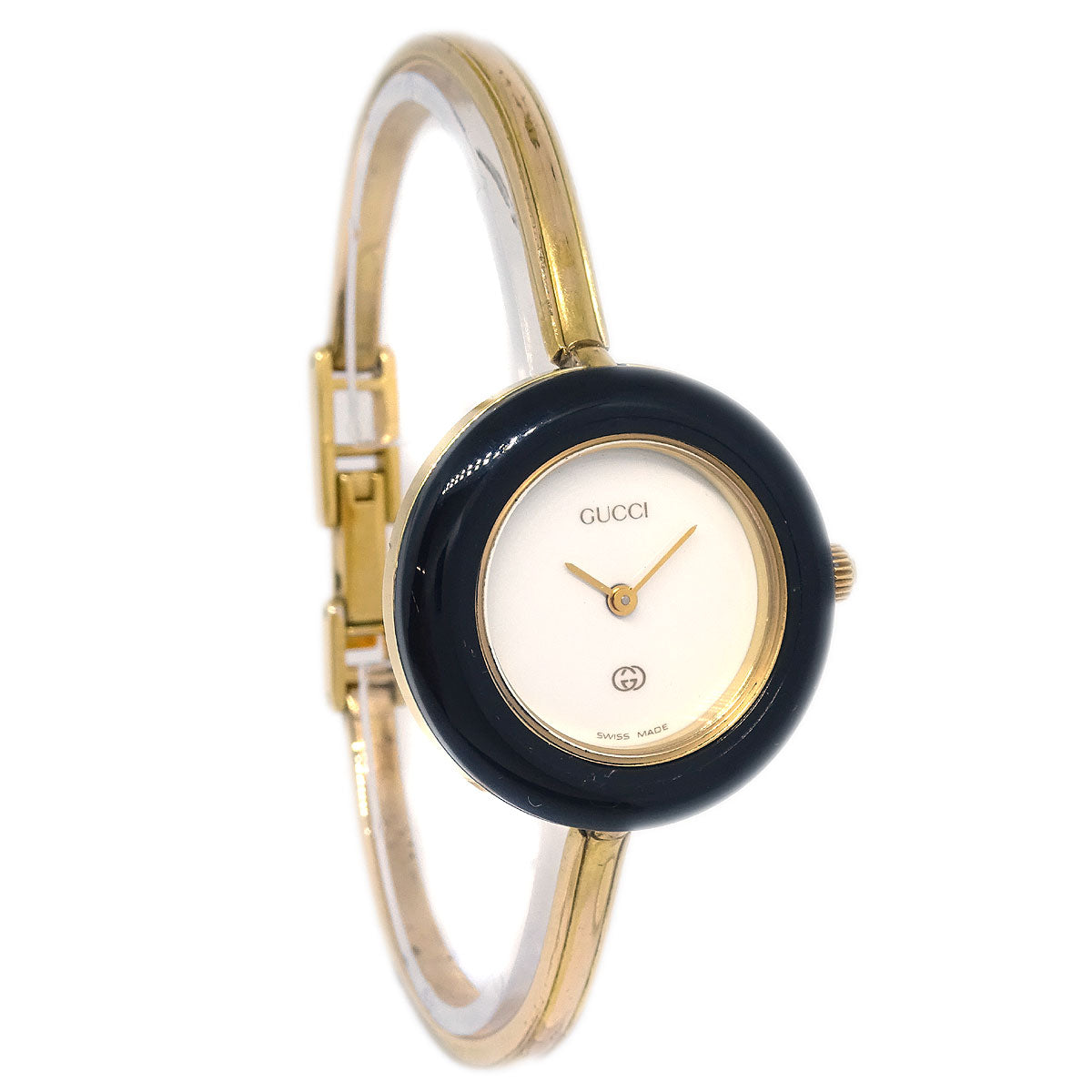 Gucci 11/12 Change Bezel Chameleon Quartz Watch SS