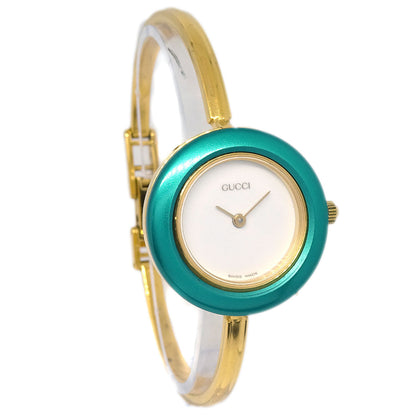Gucci 11/12.2 Change Bezel Chameleon Quartz Watch SS