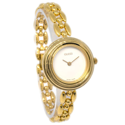 Gucci 11/12.2 Change Bezel Chameleon Quartz Watch SS