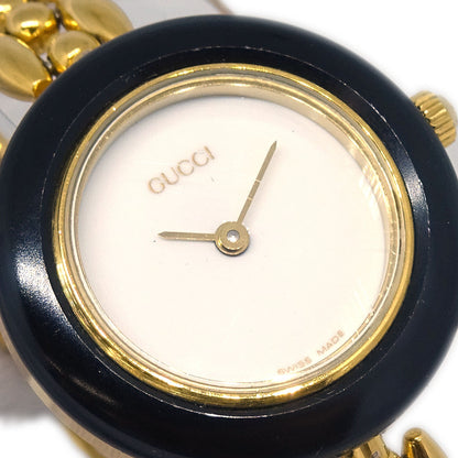 Gucci 11/12.2 Change Bezel Chameleon Quartz Watch SS