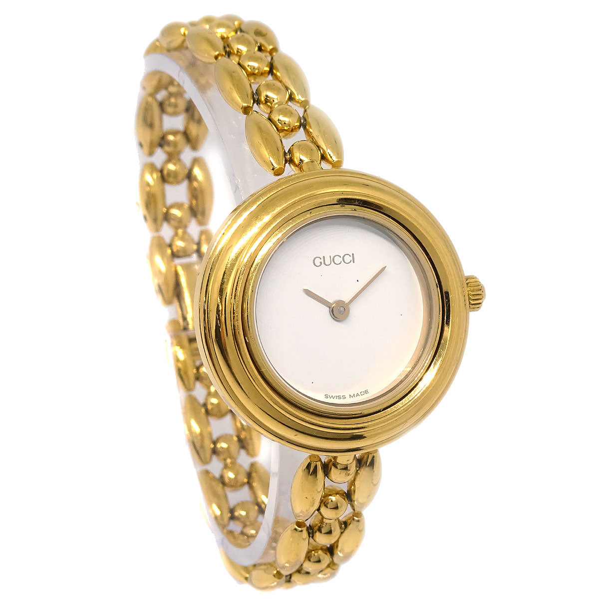 Gucci 11/12.2 Change Bezel Chameleon Quartz Watch SS