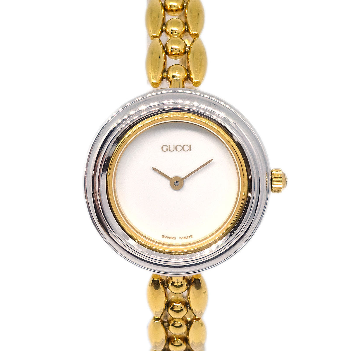Gucci 11/12.2 Change Bezel Chameleon Quartz Watch SS