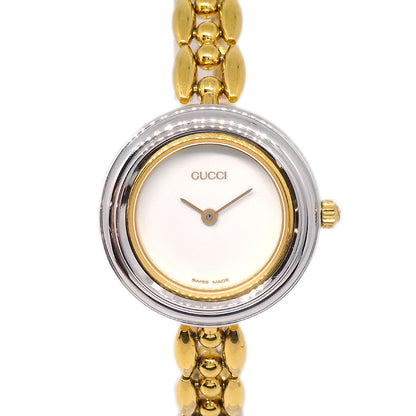 Gucci 11/12.2 Change Bezel Chameleon Quartz Watch SS
