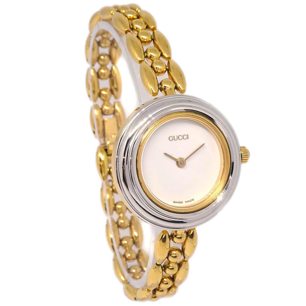 Gucci 11/12.2 Change Bezel Chameleon Quartz Watch SS